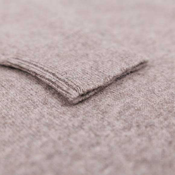 Slim Fit Pullover aus Yakwolle, grau