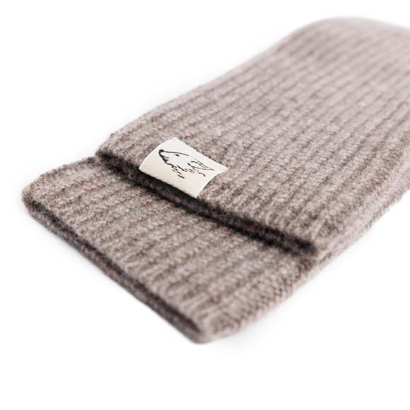 Stulpen aus Yakwolle, grau