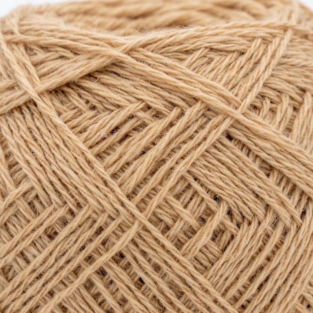 Kamelwolle zum Stricken, beige