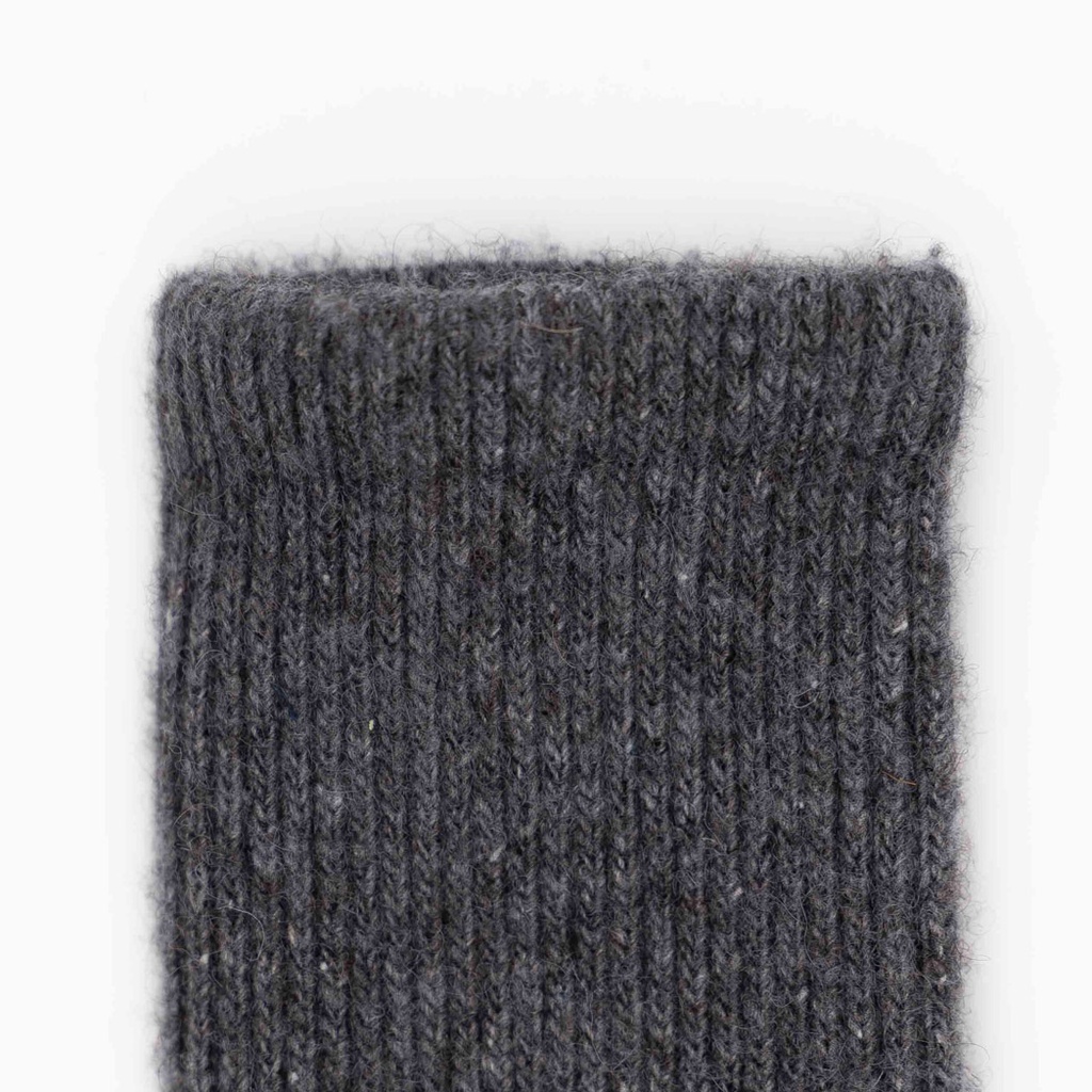 Socken aus Schafwolle, schiefergrau