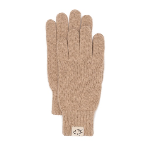 Handschuhe aus Kamelwolle, beige (S)