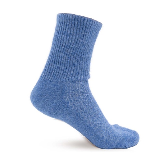 Sheep wool socks, sky blue (35-37)