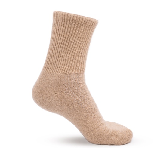 Socken aus Kamelwolle, beige (35-37)