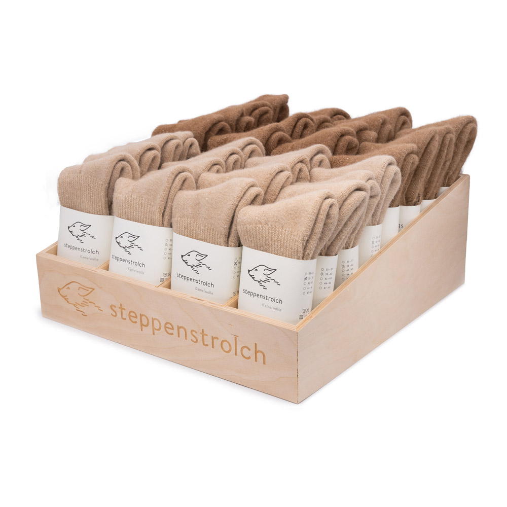 Sales Display for woolen socks