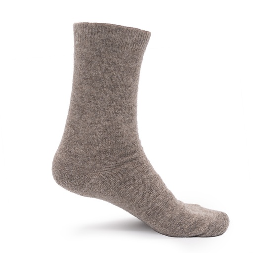 Dünne Socken aus Schafwolle, naturgrau (35-37)