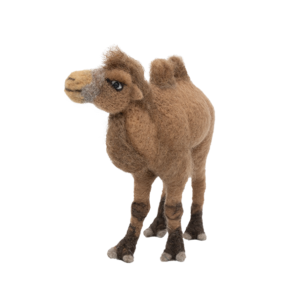 Felt camel cuddly toys