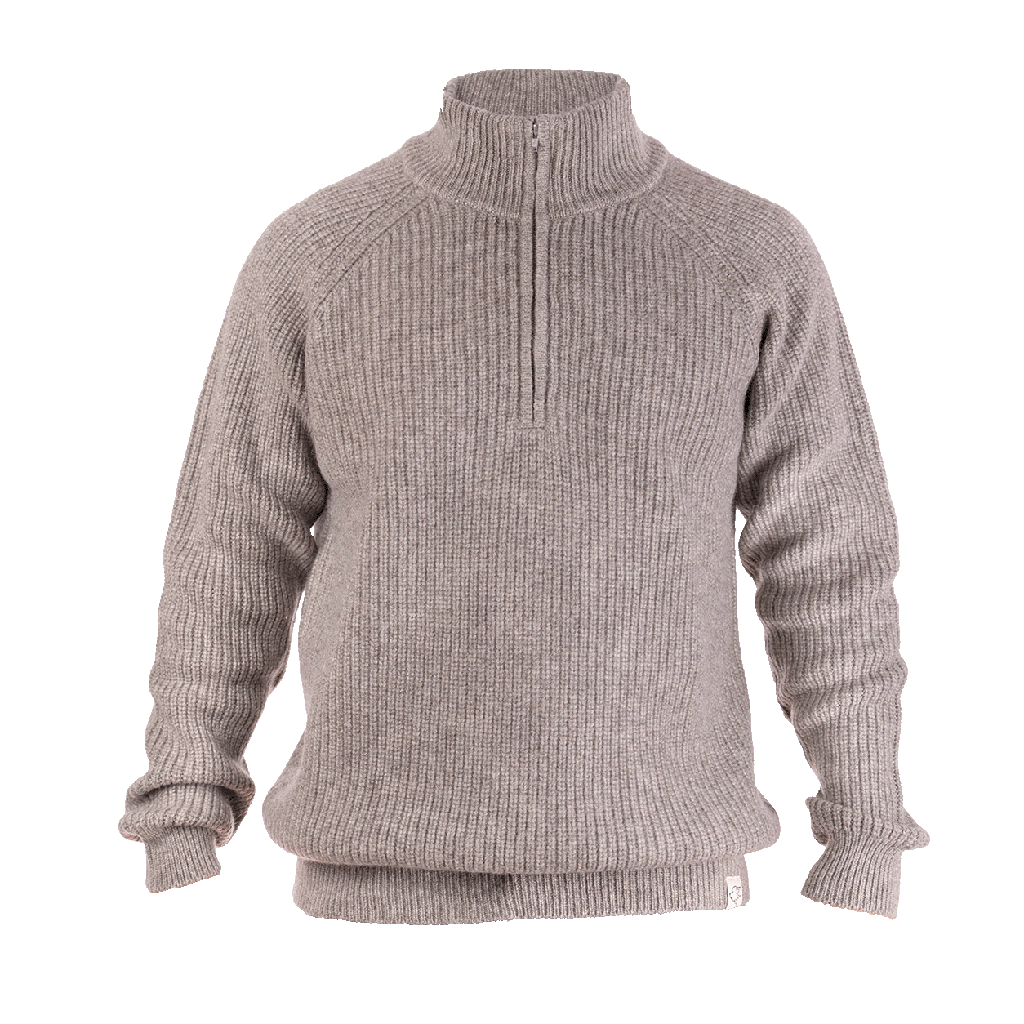 Troyer made of yak wool, grey