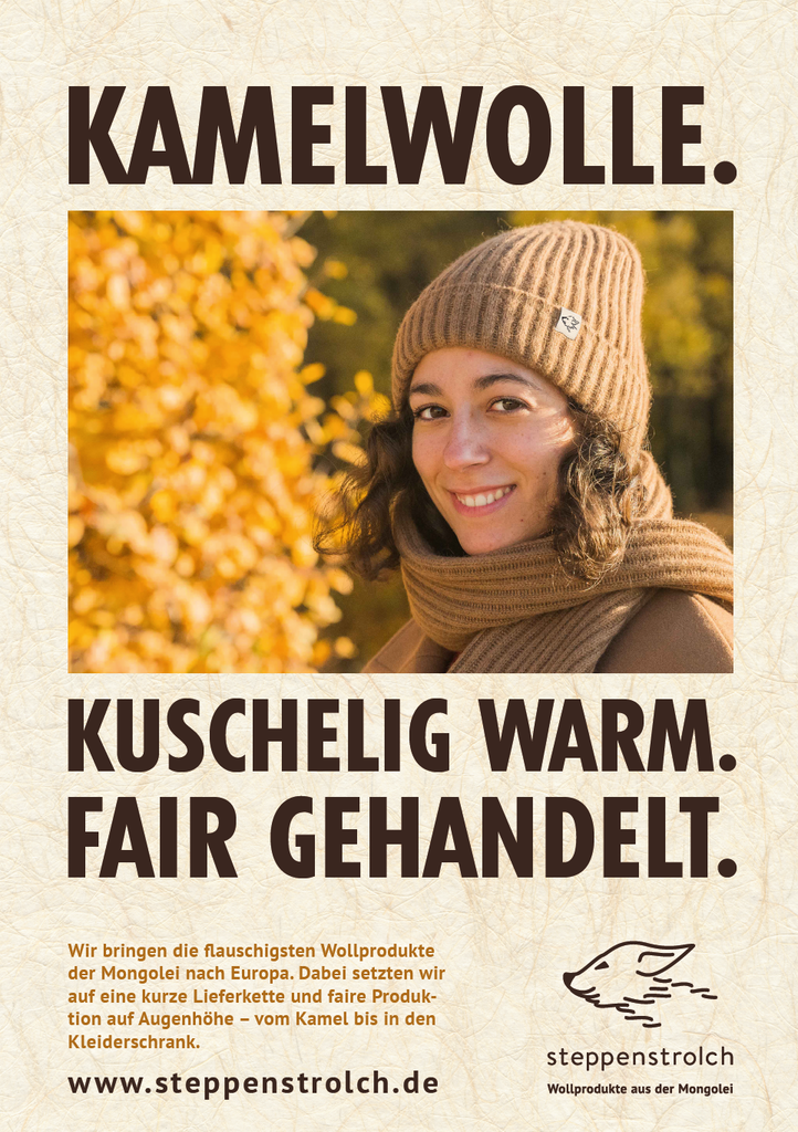 Poster mit Tiermotiven (Kopie) (Mütze aus Kamelwolle)