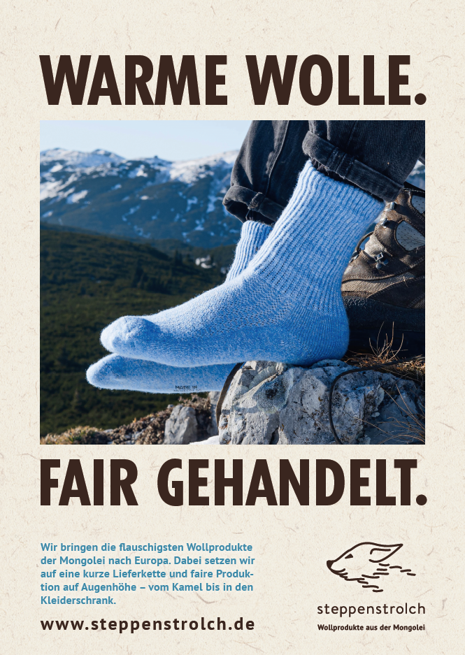 Poster mit Produktfotos