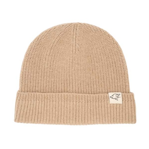 Beanie aus Kamelwolle, beige